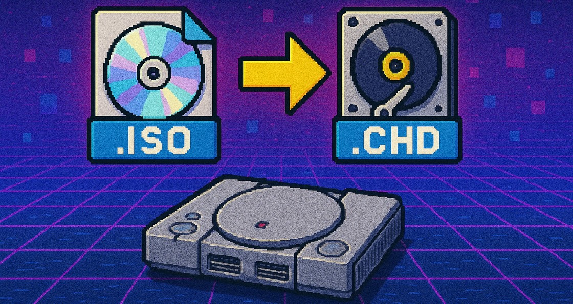 Convertir des fichiers .iso/.cue/.wav en .chd sous macOS