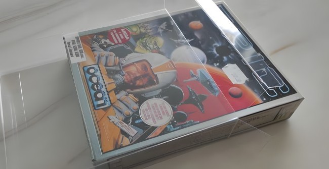 Les boîtes de protection de jeux vidéo "crystal box"