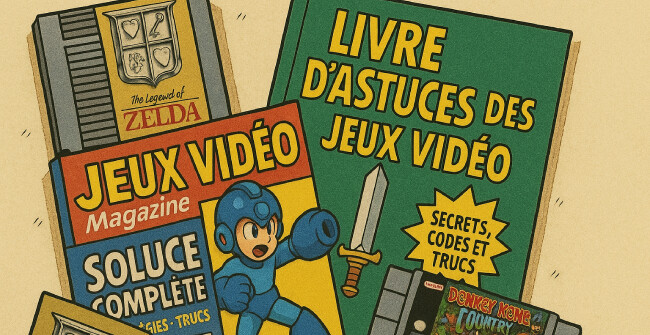 L’expérience de jeu à l’époque : jouer sans internet, avec les manuels et les rumeurs de cour de récré